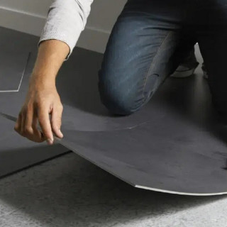 Sol PVC clipsé